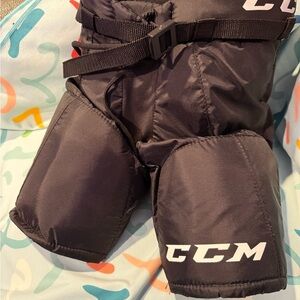 CCM Red and Black Hockey Pants